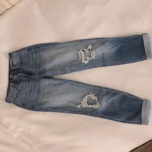 Hollister High rise mom jeans